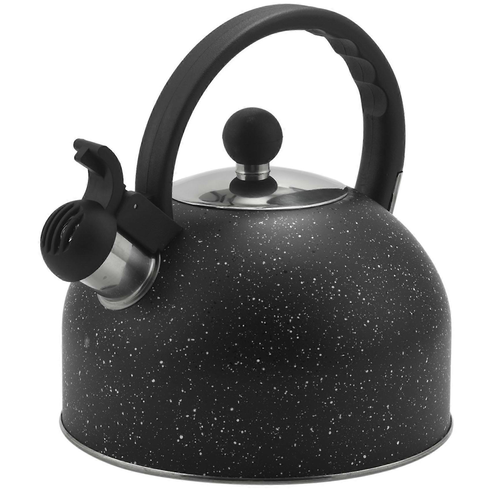 Whistling Tea Kettle, Teapot with Loudd Whistle and Anit-Hot Handle, Food Grade Stainless Steel Water Kettel for Home