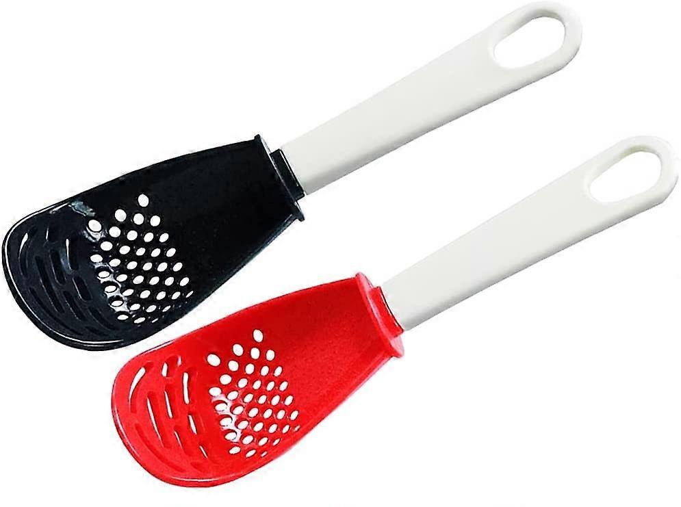 2Pcs Multifunctional Heat-Resistant Cooking Spoon