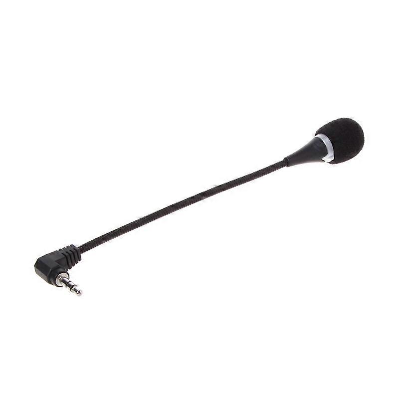Mini 3.5mm Interface Noise Canceling Flexible Microphone For PC Laptop Notebook