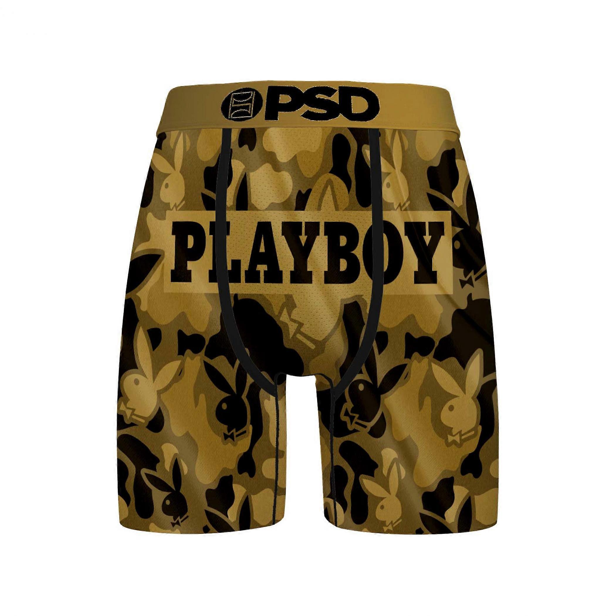 Playboy Silk Gold PSD Boxer Briefs