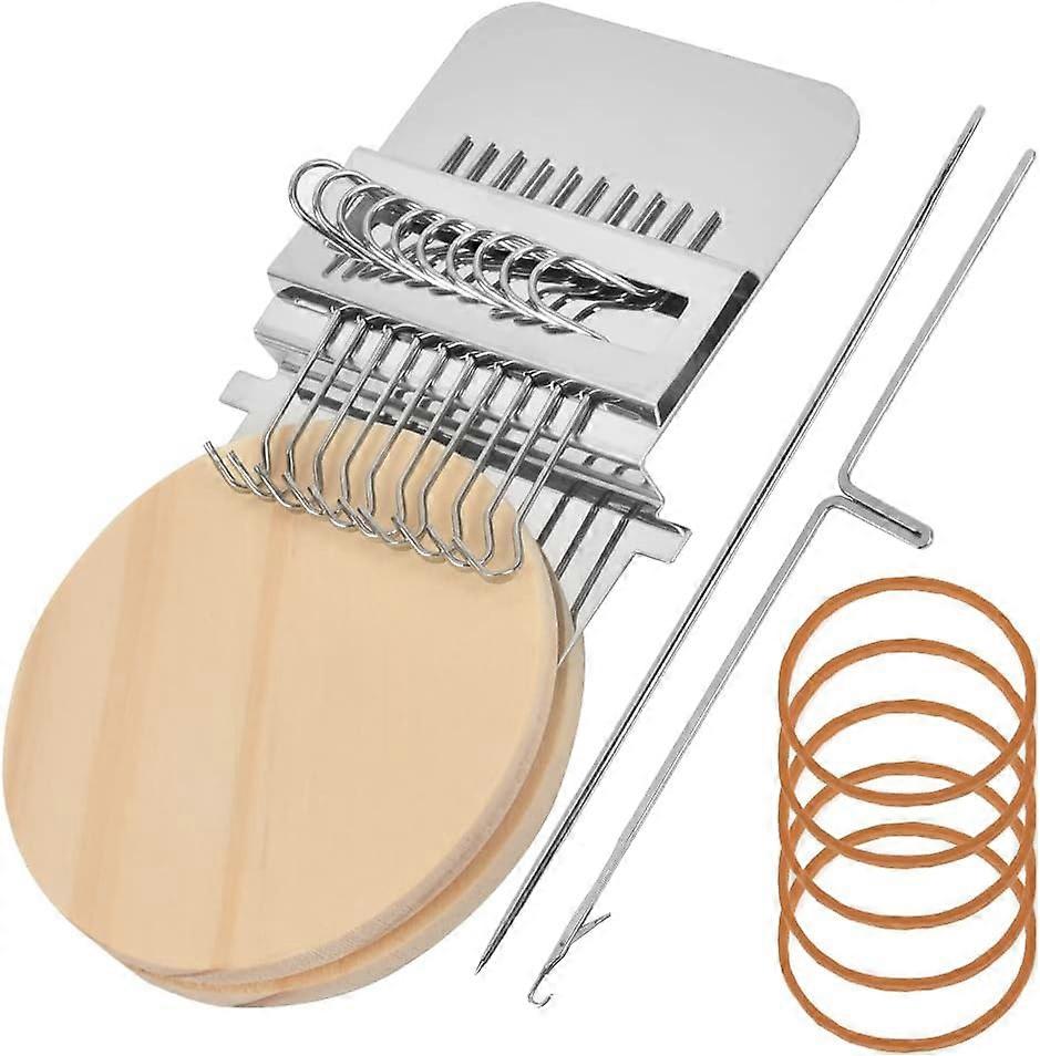Small speedweve loom type weaving tool, wooden hand weaving tool, ideal for sewing DIY weaving art, creative DIY jeans and clothes