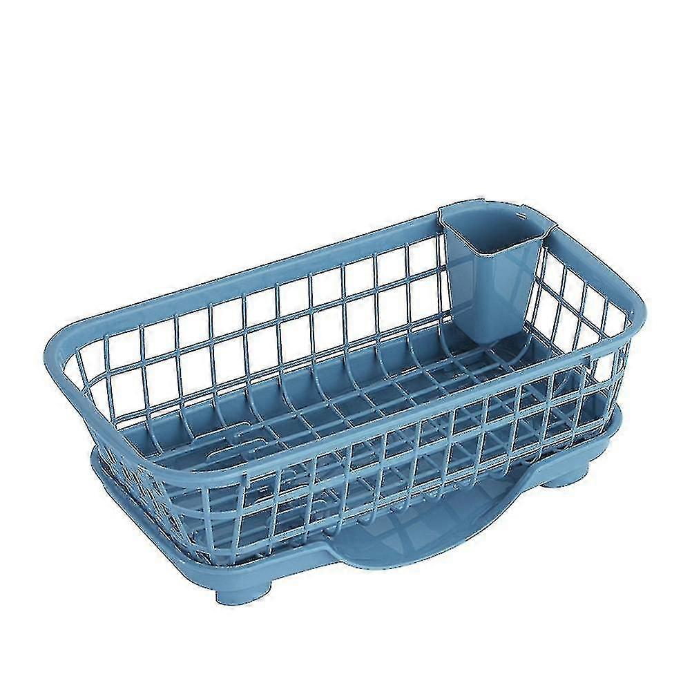 1pc Dish Rack Household Storage Box Draining Rack Multifunctional Dish Rack Kitchen Storage Rack