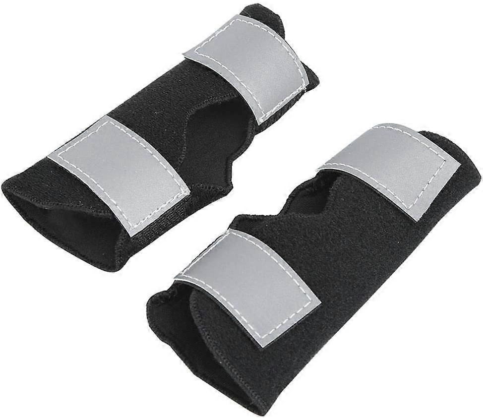 Pet knee protection joint sheath bracket (XS) black 1 pair