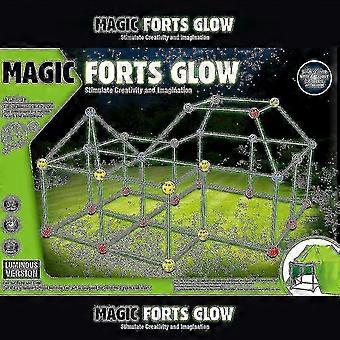Build Your Own Den Diy Kit Play Building Fort Tent Making Kids Toy Gifts - With Tent Cloth-ZZY