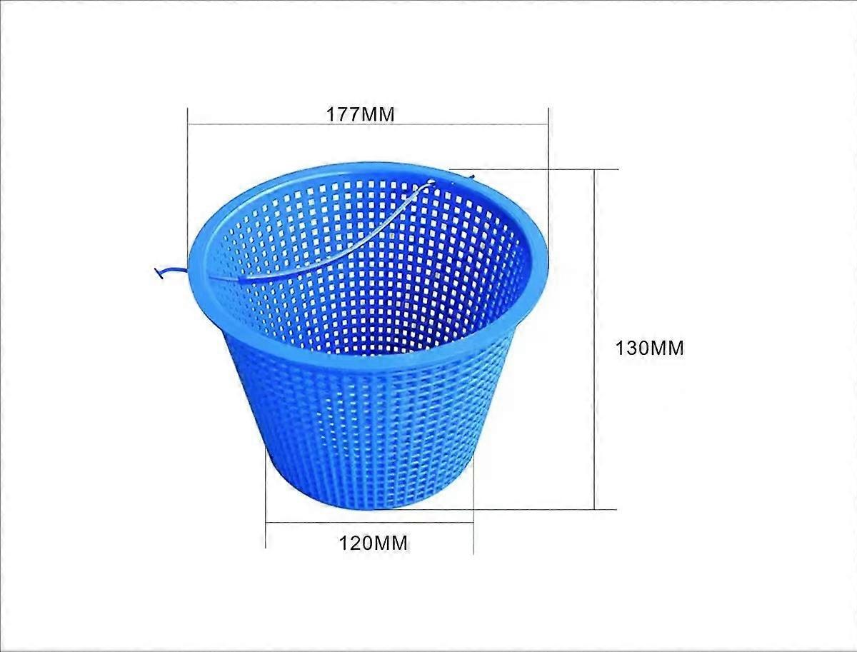 Swimming Pool Filter Basket Swimming Pool Garbage Set Skimmer Filter Dust-proof Anti-fouling Set Replacement Accessories SSZFV