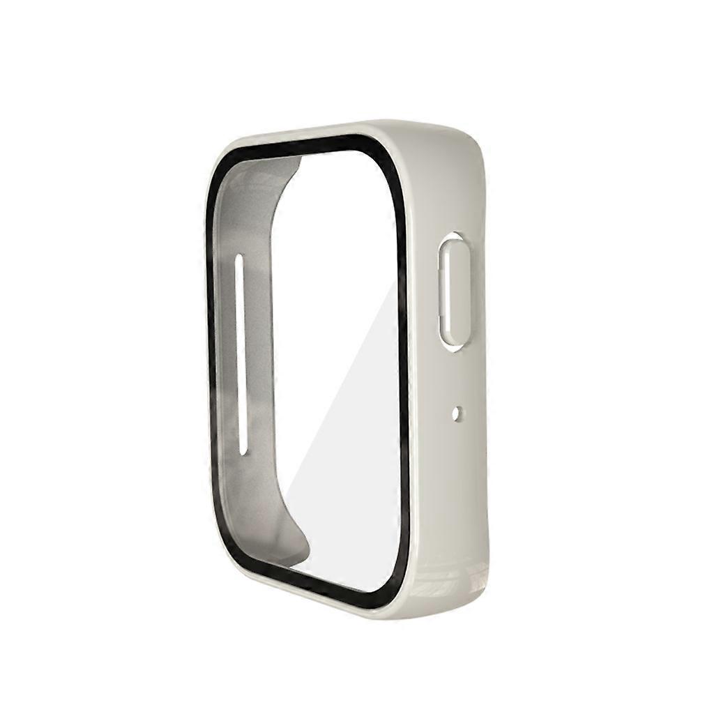 For Watch SE Hard Screen Protector-Tempered Film+Case All-inclusive Bumper-Shell