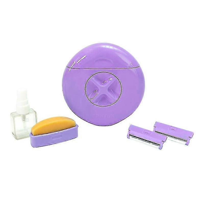 Travel And Portable Women's Razor With Refillable Water Spray Bottle Moiturizing Bar Triple-blades