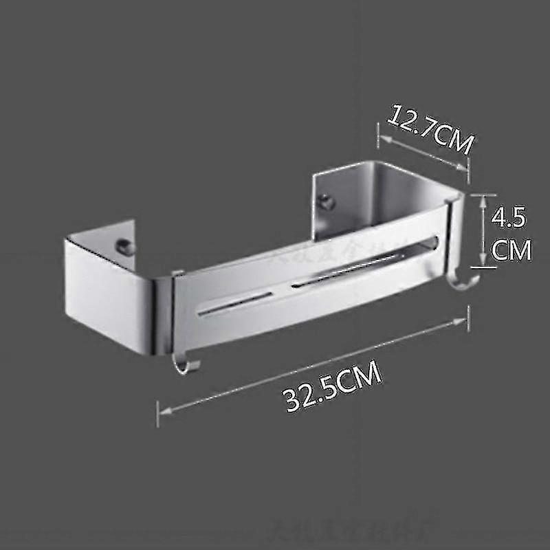 Large Rectangle Kitchen Shelf Wall Shelf Storage Organizer Shelf Spice Rack Storage White