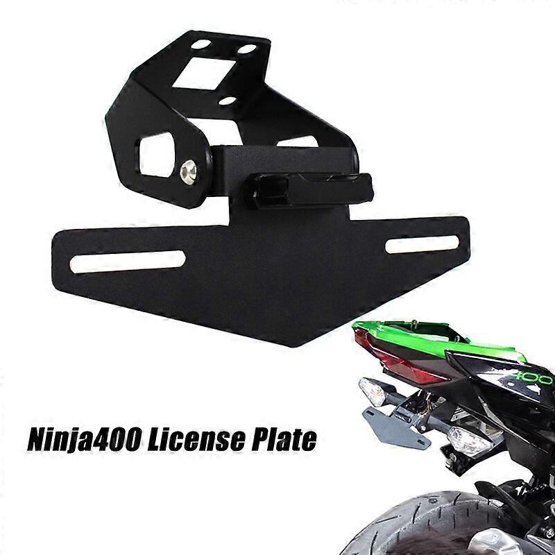 License Plate Holder Bracket Frame Tail Tidy Eliminator For Kawasaki Ninja 400/250 Ninja400 Ninja250 Z400 2018-2023Motor Vehicle Frame & Body Parts