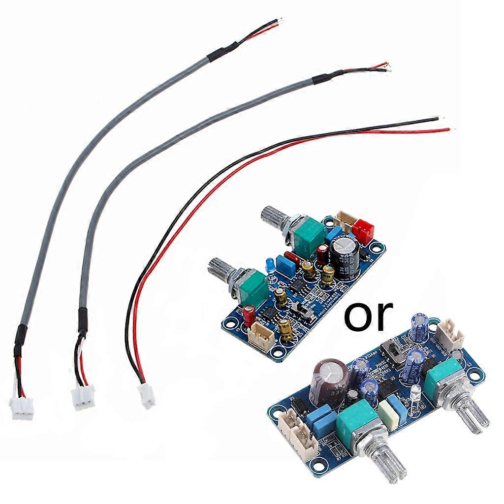 DC9-32V Low Pass Filter Bass Subwoofer Preamp Amplifier Board Audio Decoder