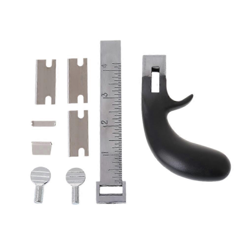 Professional Draw Gauge Leather Strap String Belt Cutter Hand Cutting Craft Tool