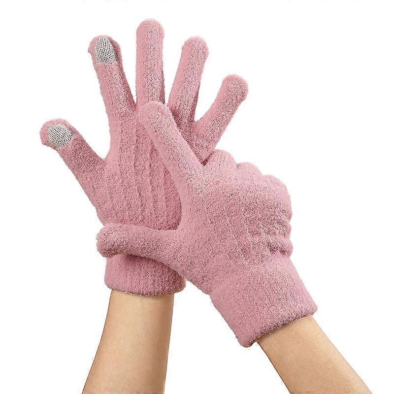 1 pair of winter gloves, unisex windproof warm gloves