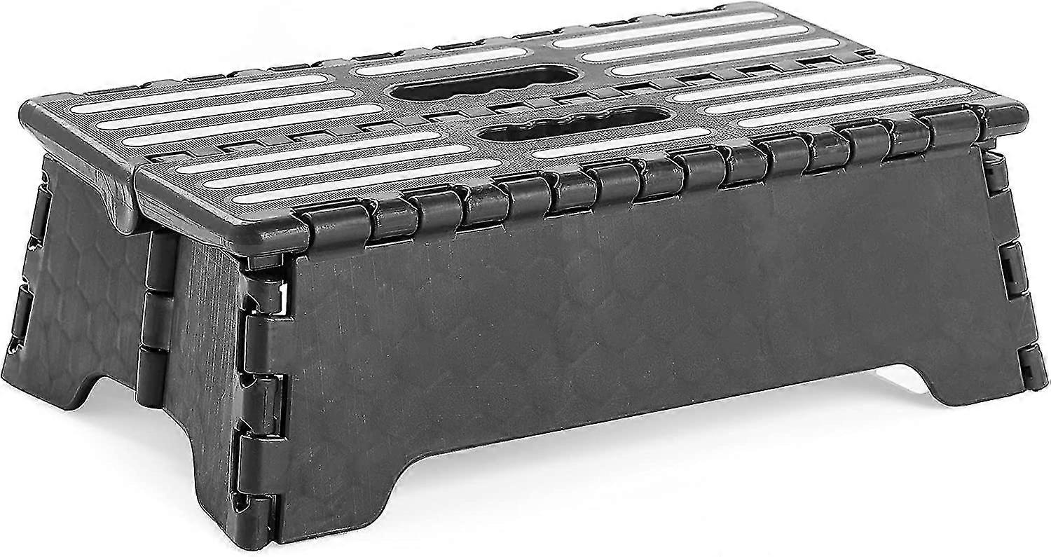 Portable Folding Step Stool - Safe & Stable, Foldable Stepping Stool