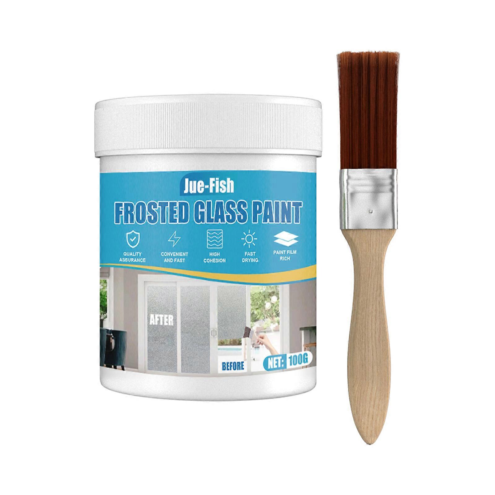 Amélioration de l’ombrage des portes et des fenêtres Peinture en verre givré 100 ml en verre dépoli en spray