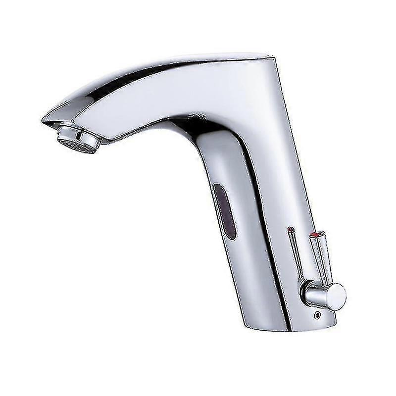 S Deck Mounted Electric Infd Temperature Sensor Bath Faucet Tap