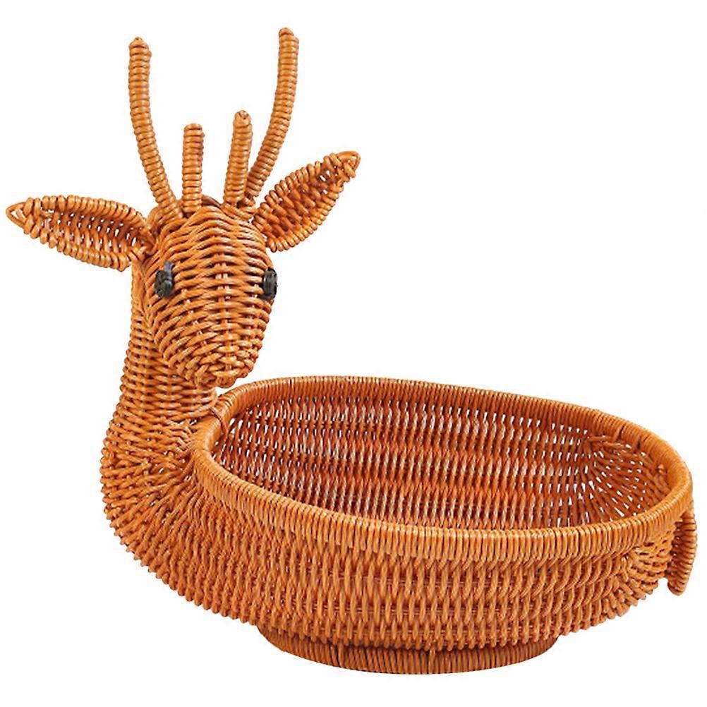 Convenient Fruit Basket Desktop Fruit Storage Container Household Dessert Basket