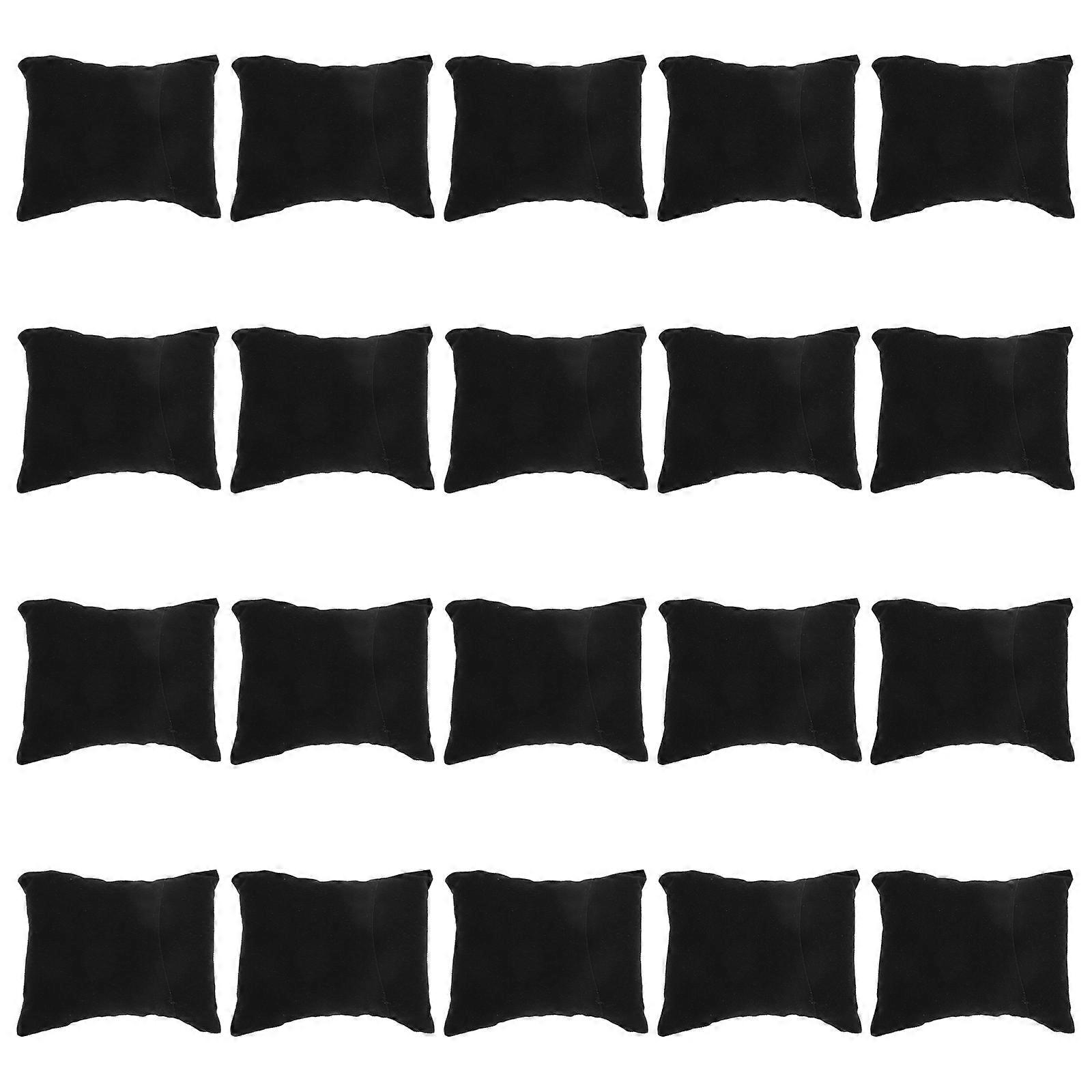 20 pezzi Leatherman bracciale Bangle Cuscino Watch Display Cuscino Nero Bangle Cuscini Braccialetto Display Cuscino
