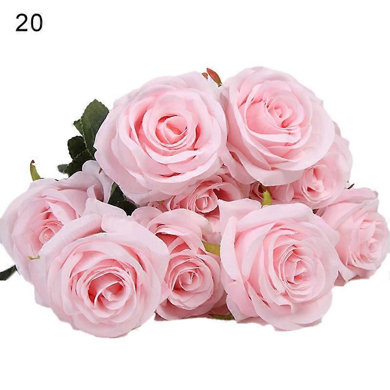 Excellent Artificial Flower Portable 10 Heads Wedding