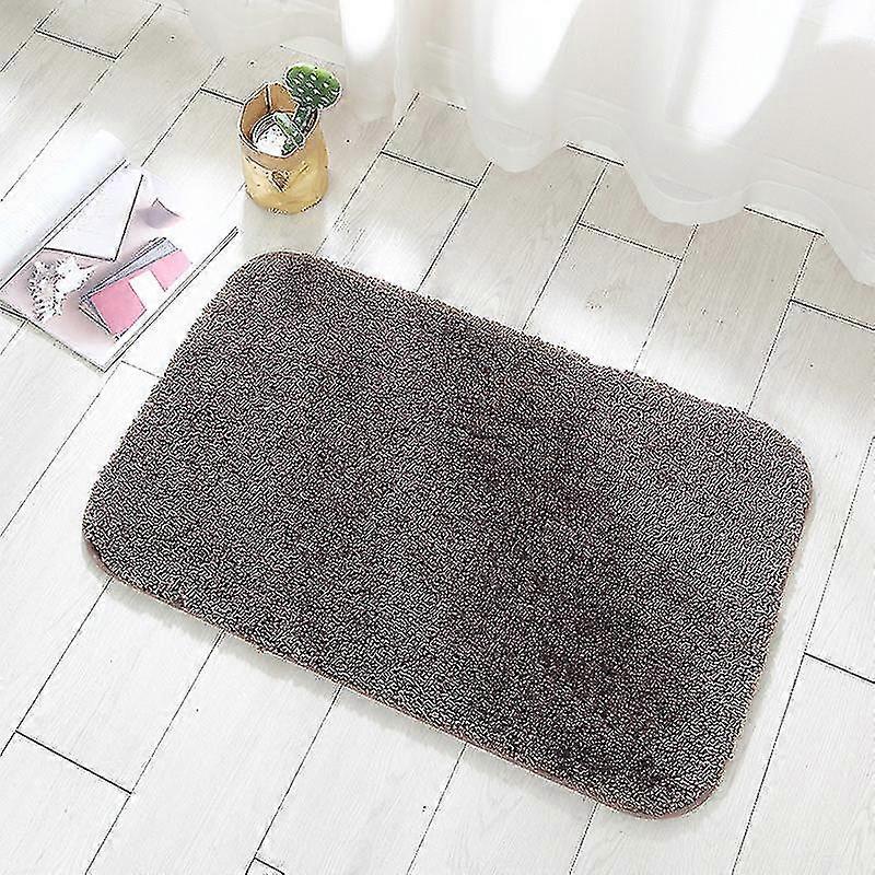 Bathroom Bath Mat Non-Slip Soft Shower Plush Microfiber Water Absor
