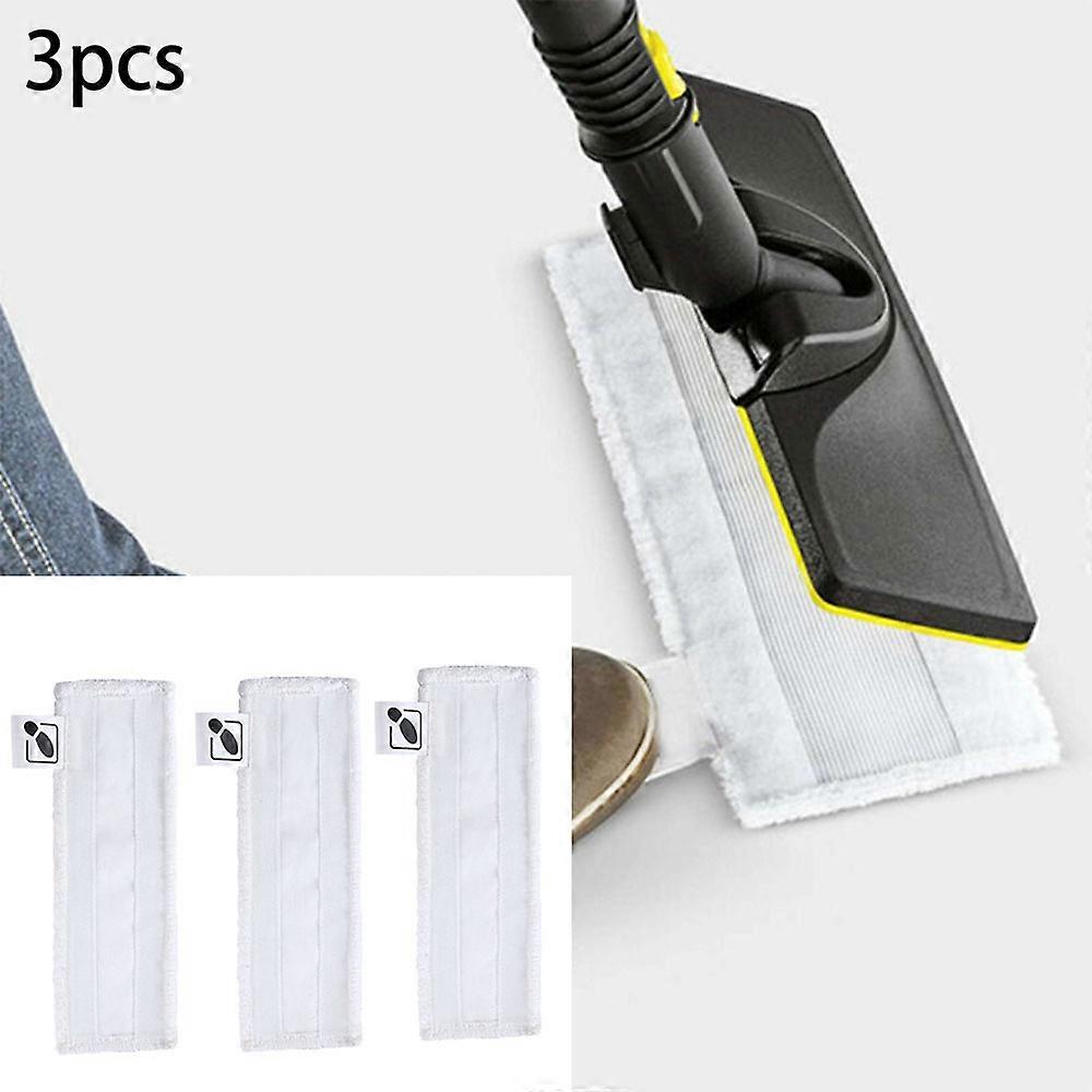 3PCS Steam Cleaner Floor Cloth Pads For Karcher Easyfix SC1 SC2 SC3 SC4 SC5  Cleaning Pad Replacement