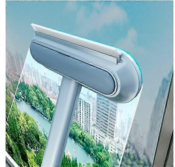 4 em 1 Window Screen Cleaner Brush com alça, Magic Window Cleaning