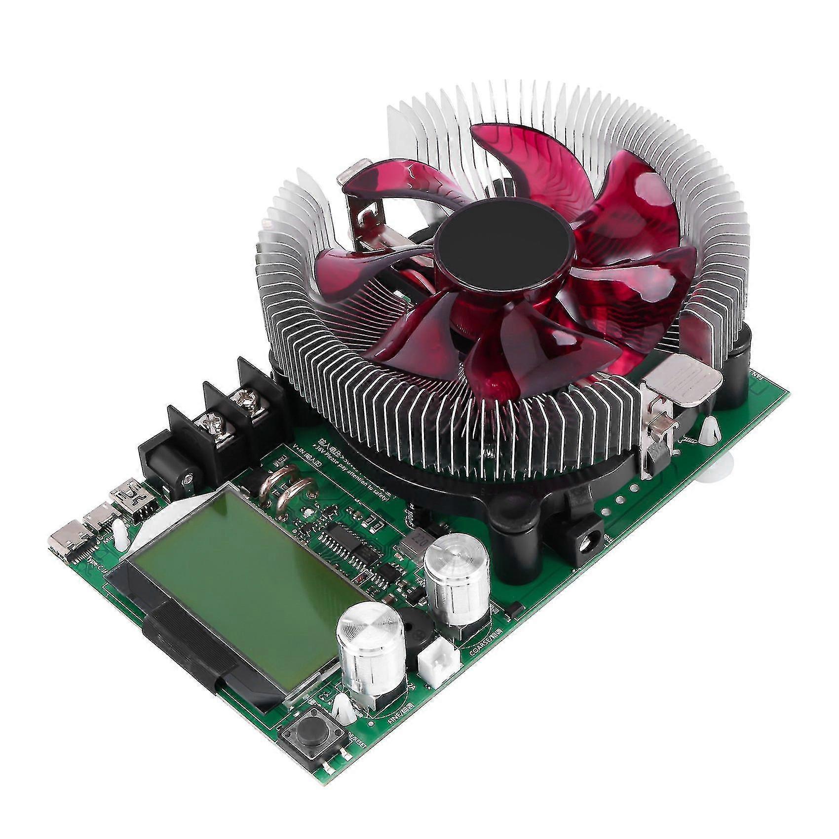 Elektronischer Lasttester, 150 W, 20 A, Widerstand, einstellbar, konstanter Strom, Batteriekapazitätstester, Widerstandsleistungstester, Boris