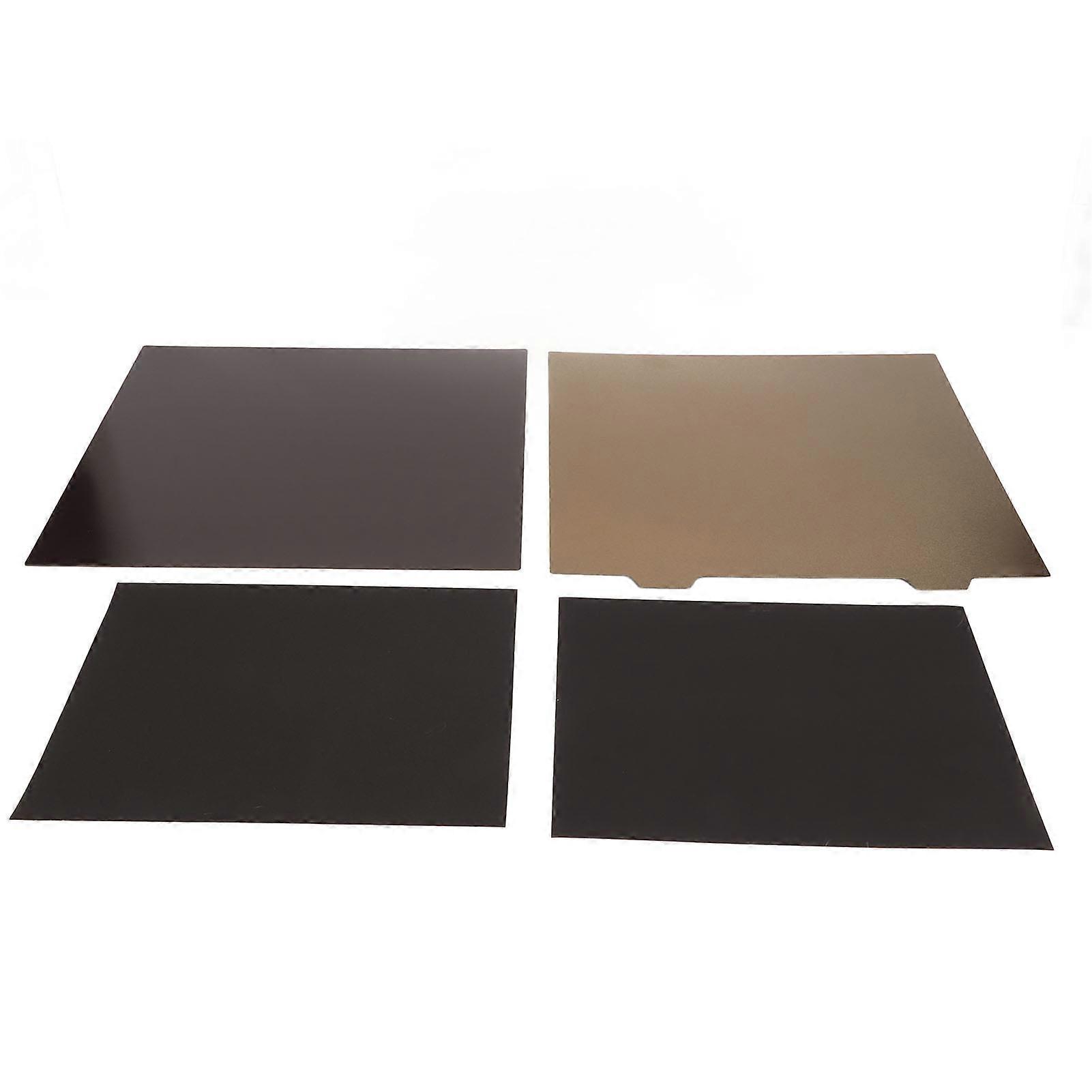 Spring Steel Build Plate Double Sided PEI Bed Plate 3D Printing Spring Steel Sheet With Magnetic Base 355x355mm