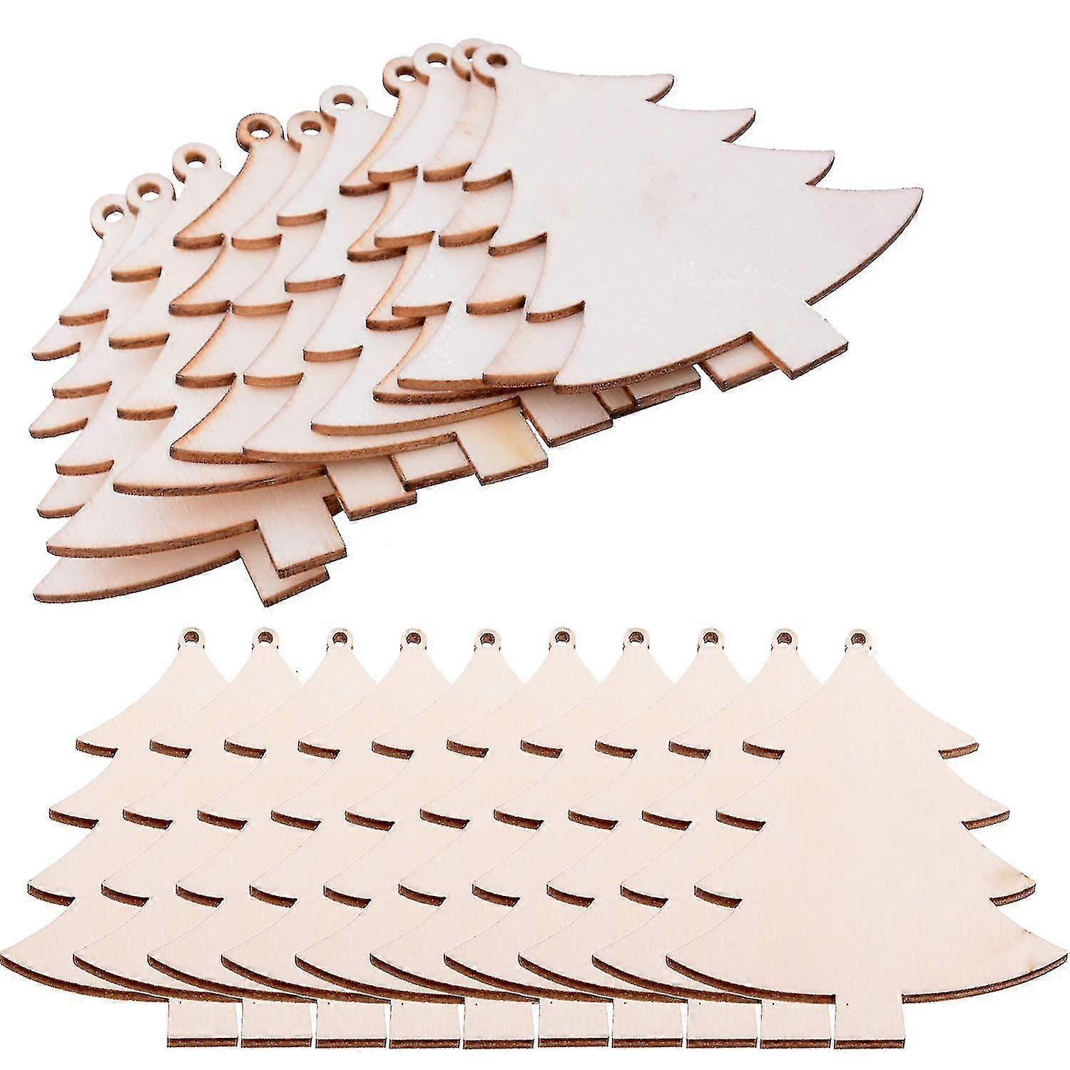 50pcs Crafts To Tree Hanging Ornts Un Cutouts (tree Cutouts)
