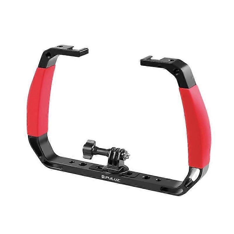 PULUZ for Gopro Sports Camera Dive Mount for DJI Action4 Expansion Handheld Dive Multi-Function Convenient Bracket