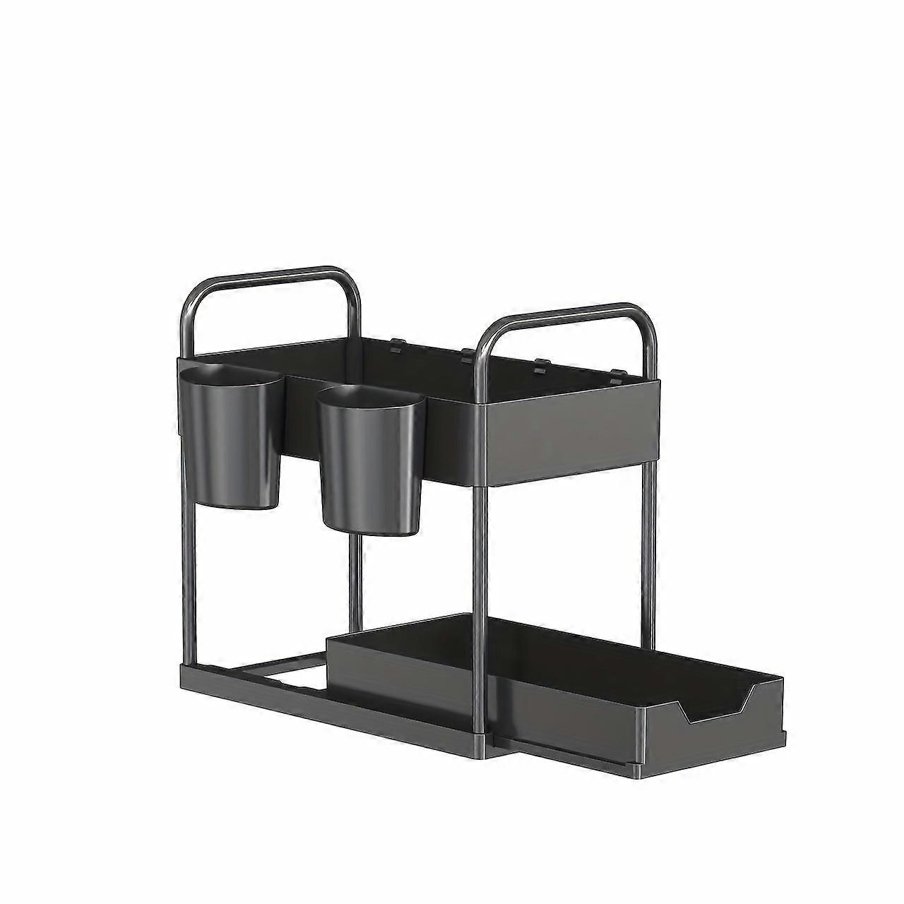 Kök multifunktionell kryddhylla utdragbar bordsskiva förvaring arrangörsställ