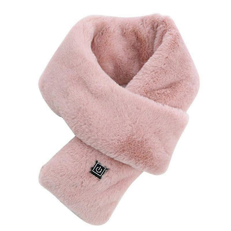 Winter Soft Usb Heated Neck Scarf For Unisex