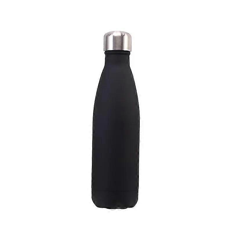 500 ml termosflaske for vann Dobbeltvegget isolert vakuumkolbe Rustfritt stål kopp Sports Drinkware vannflasker