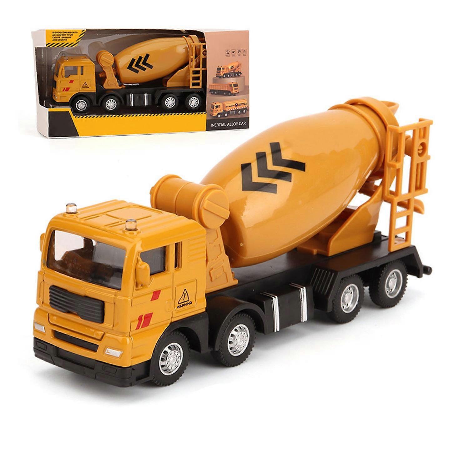 1:55 Scale Engineering Car Toy Drop Resistant Simulation Alloy Inertial Truck Vehicle Toy for Childr