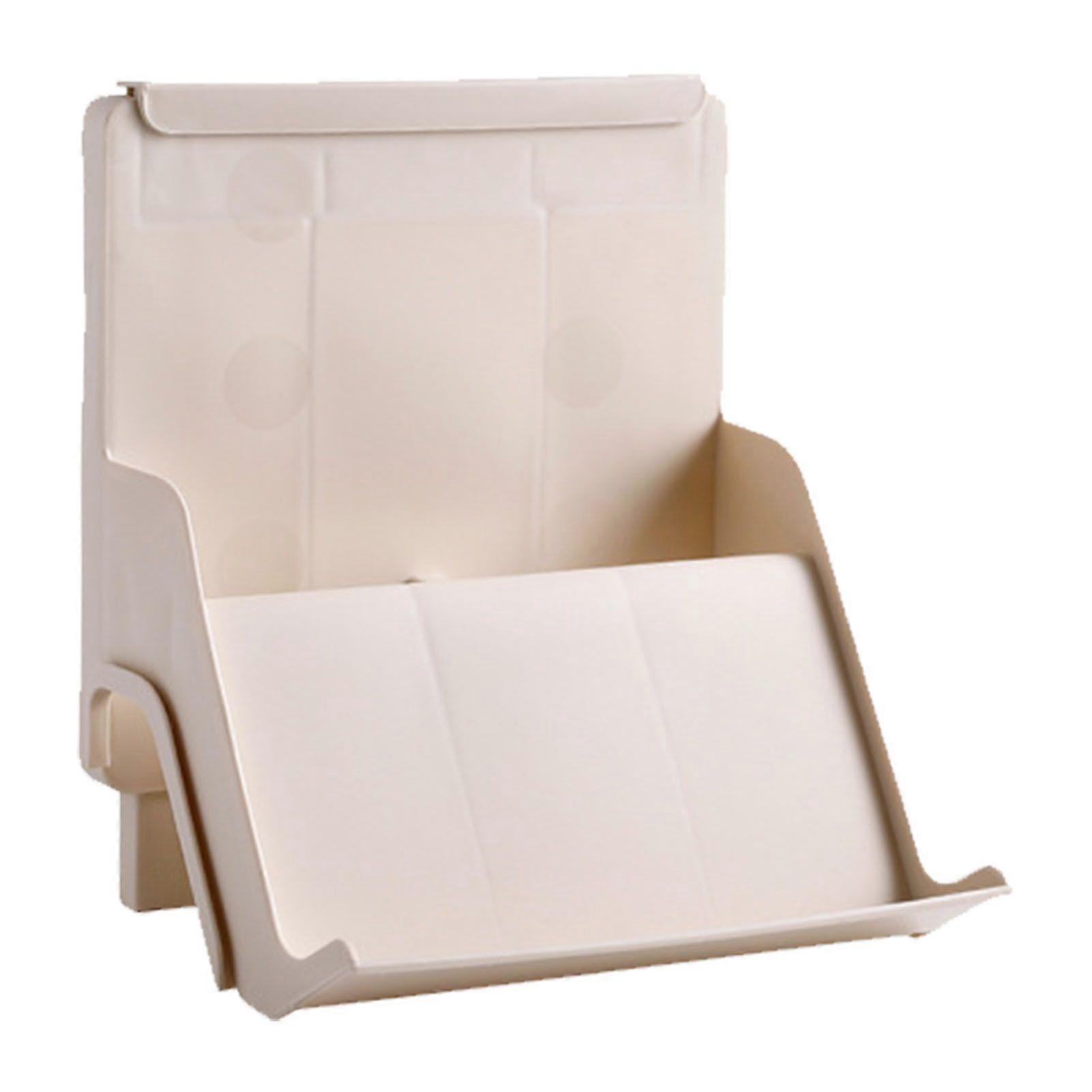 Combined Stackable Shoe Rack Space Saving Assembled Plastic Multi Layer Stackable Shoe Storage Rack Apricot