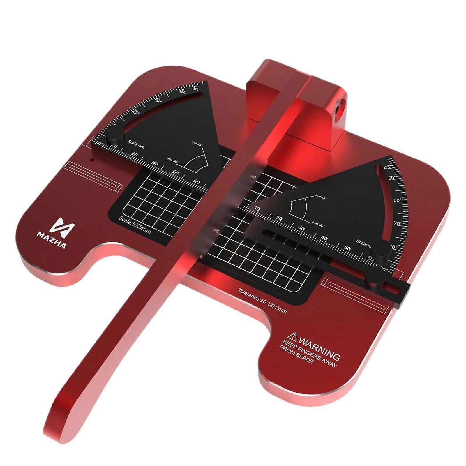 Angel Cutting Station for Scale Model Aluminum Alloy for PP Board Glue Stick