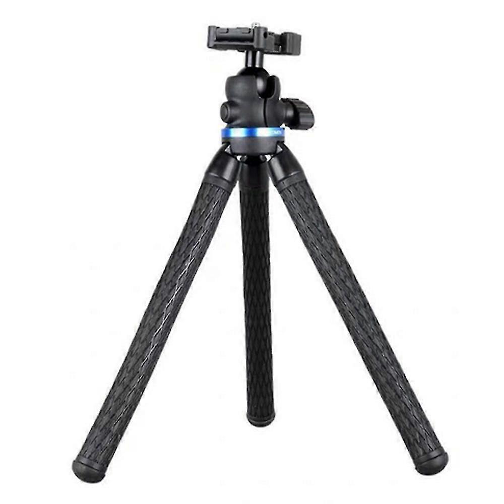 Phone Tripod, Flexible Cell Phone Stand Portable Adjustable Holder With Universal Clip 360ball Joint Compatible With Iphone/android/dslr/gopro Camera,