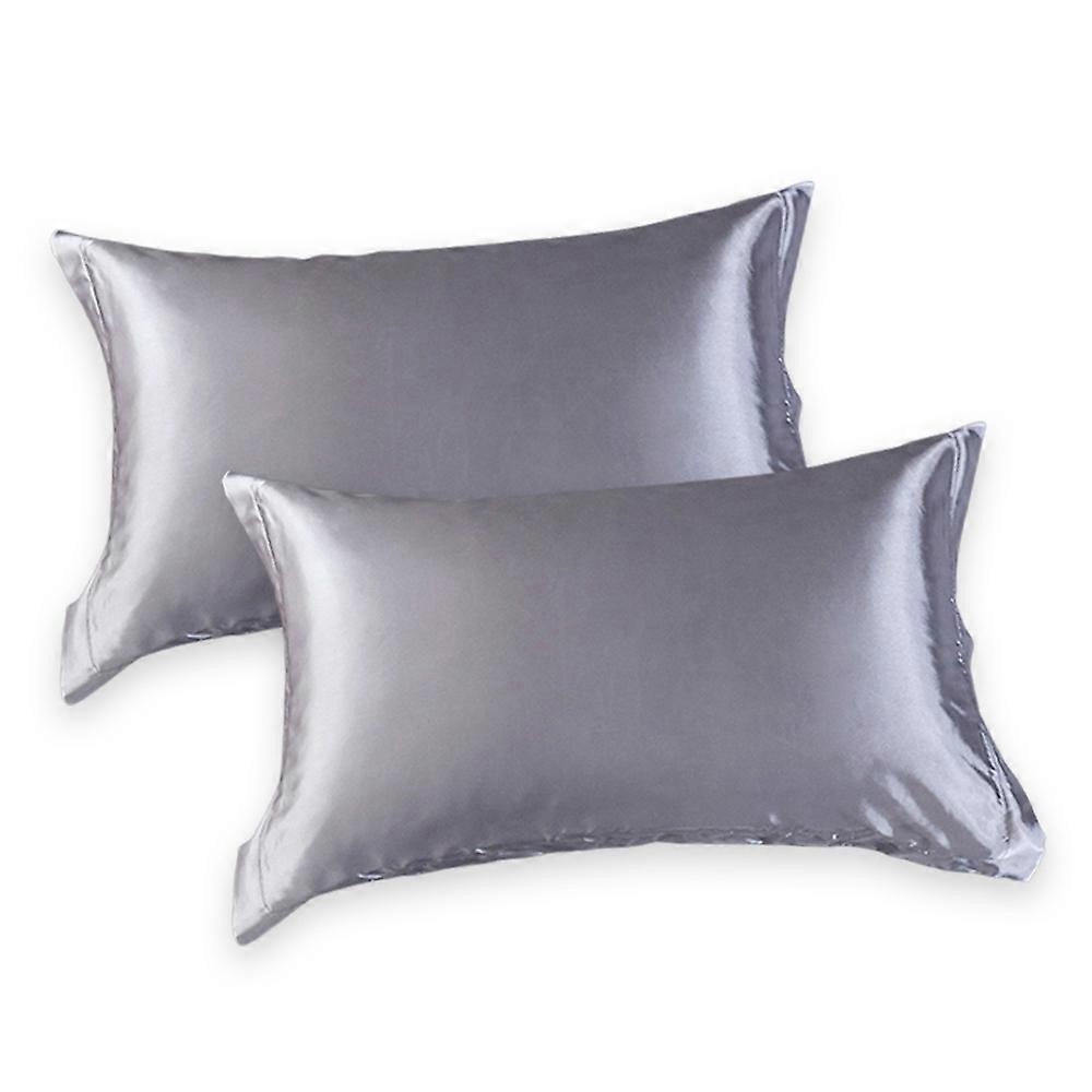 Satin Pillowcase, Silk Satin, Envelope Closure, Soft, Breathable, 48x74cm