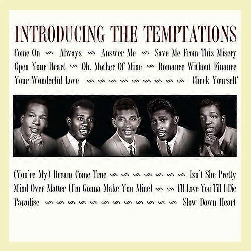 The Temptations Introducing the Temptations CD (2016)