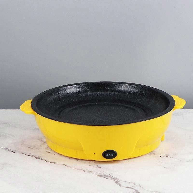 1 Set Electric MultiCooker Electric Frying Pan 220V Househould Barbecue Fried Steak Fish Omelette Frying Pan Non-stick Cooking Machine