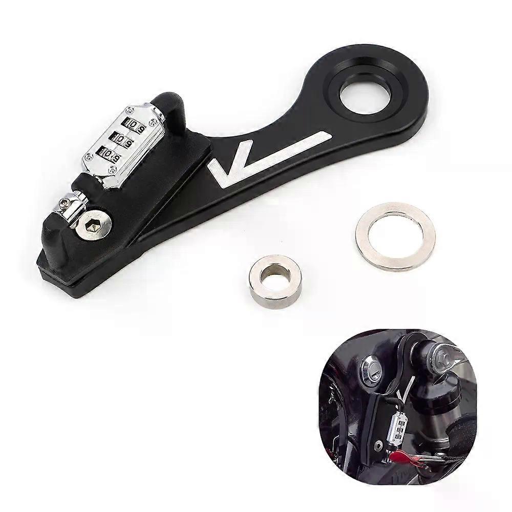 Motorcycle Helmet Lock Antitheft Combination PIN Locking Secures For Helmet Lock For Twins Bonneville Thruxton Scrambler