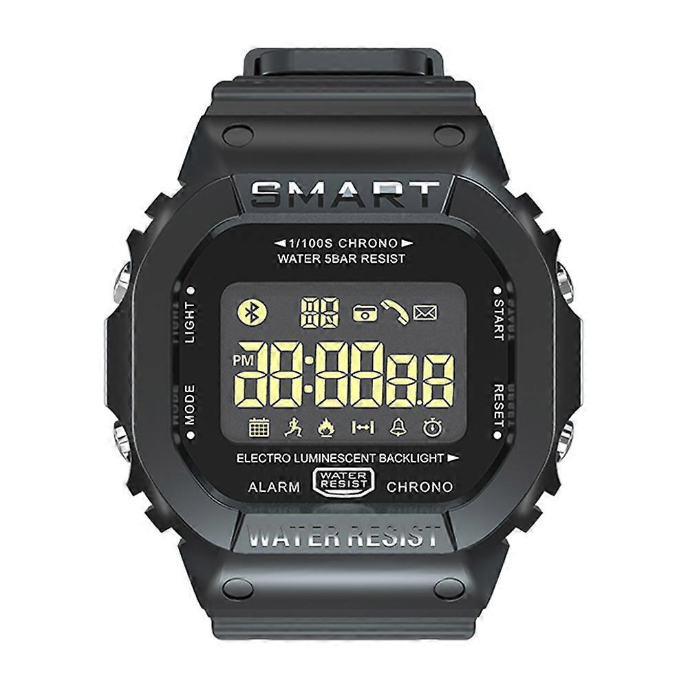 EX16T 1.21 inches LCD Screen Smart Watch 50m Waterproof, Support Pedometer / Call Reminder / Motion Monitoring / Remote Camera