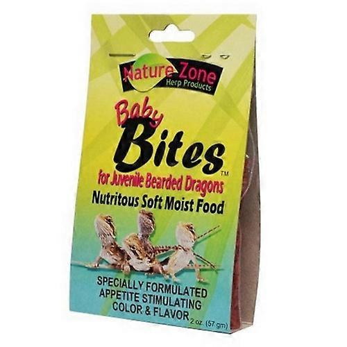 Nature Zone Bartagame Baby Bites Gel Futter, 1 Stück / 2 Unzen