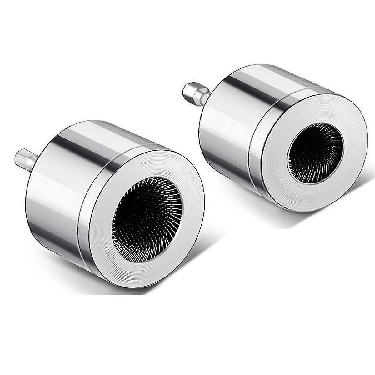 2pack βούρτσα καθαρισμού σωλήνων σωλήνων χαλκού, πλήρης βούρτσα καθαρισμού σωλήνων HVAC μετάλλων για τη δύναμη τρυπανιών 1/4in Sha