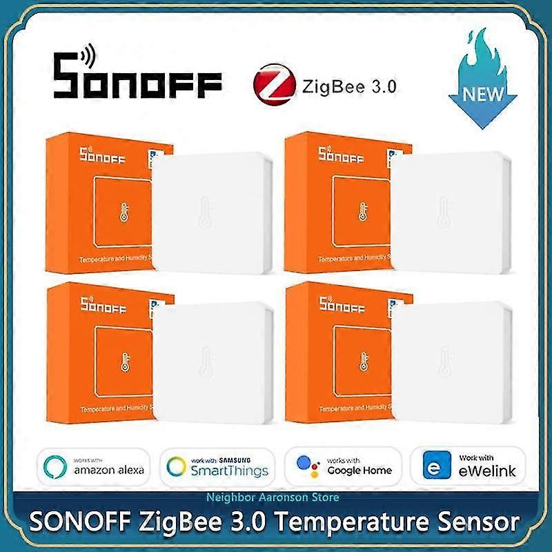 Sonoff Snzb-02 Zigbee 3.0 Temperature Humidity Sensor Hygrometer Monitor2 PCS