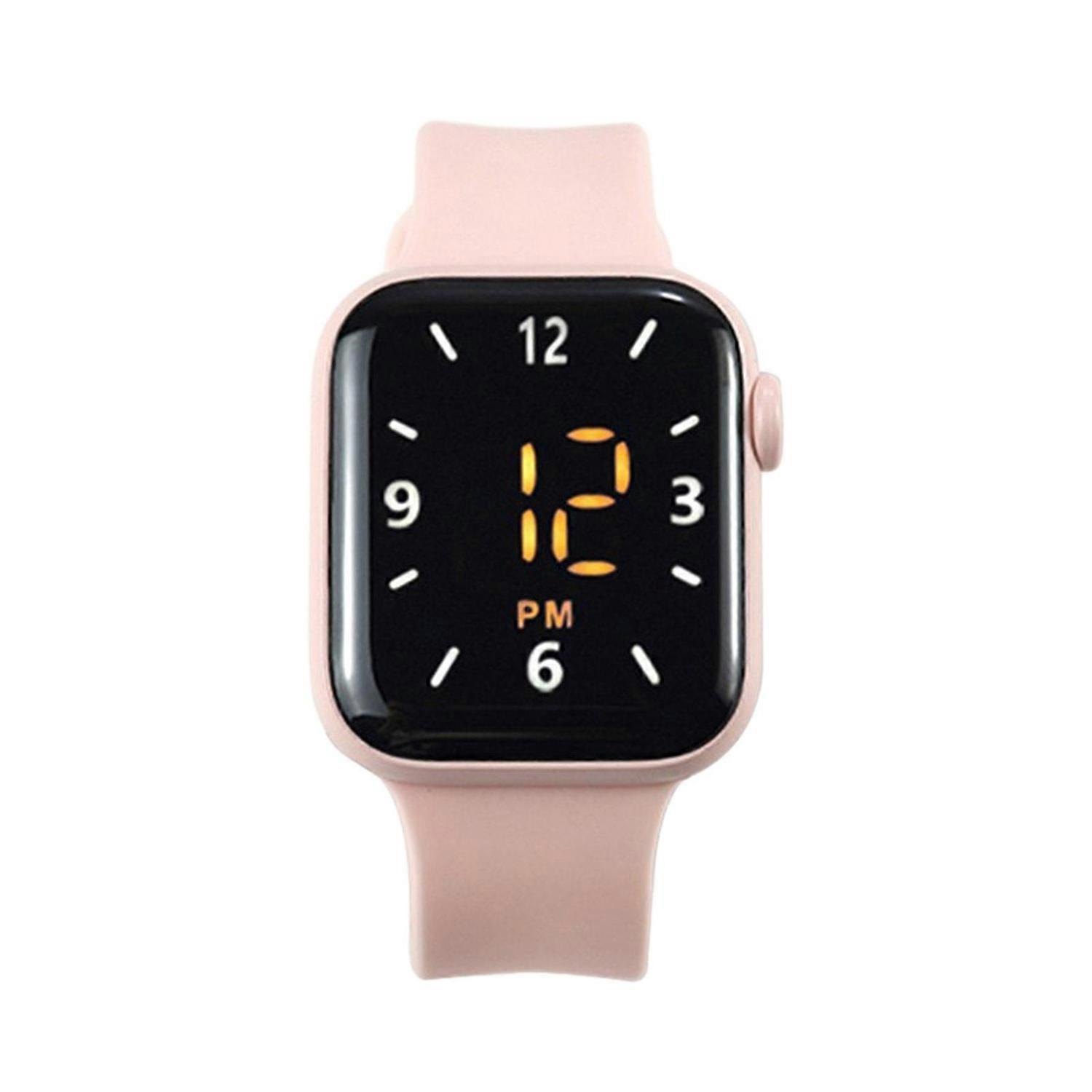 Waterproof Luminous Watch Smart LED Digital Display Touch Screen Accurate Time Comfortable Strap Spo