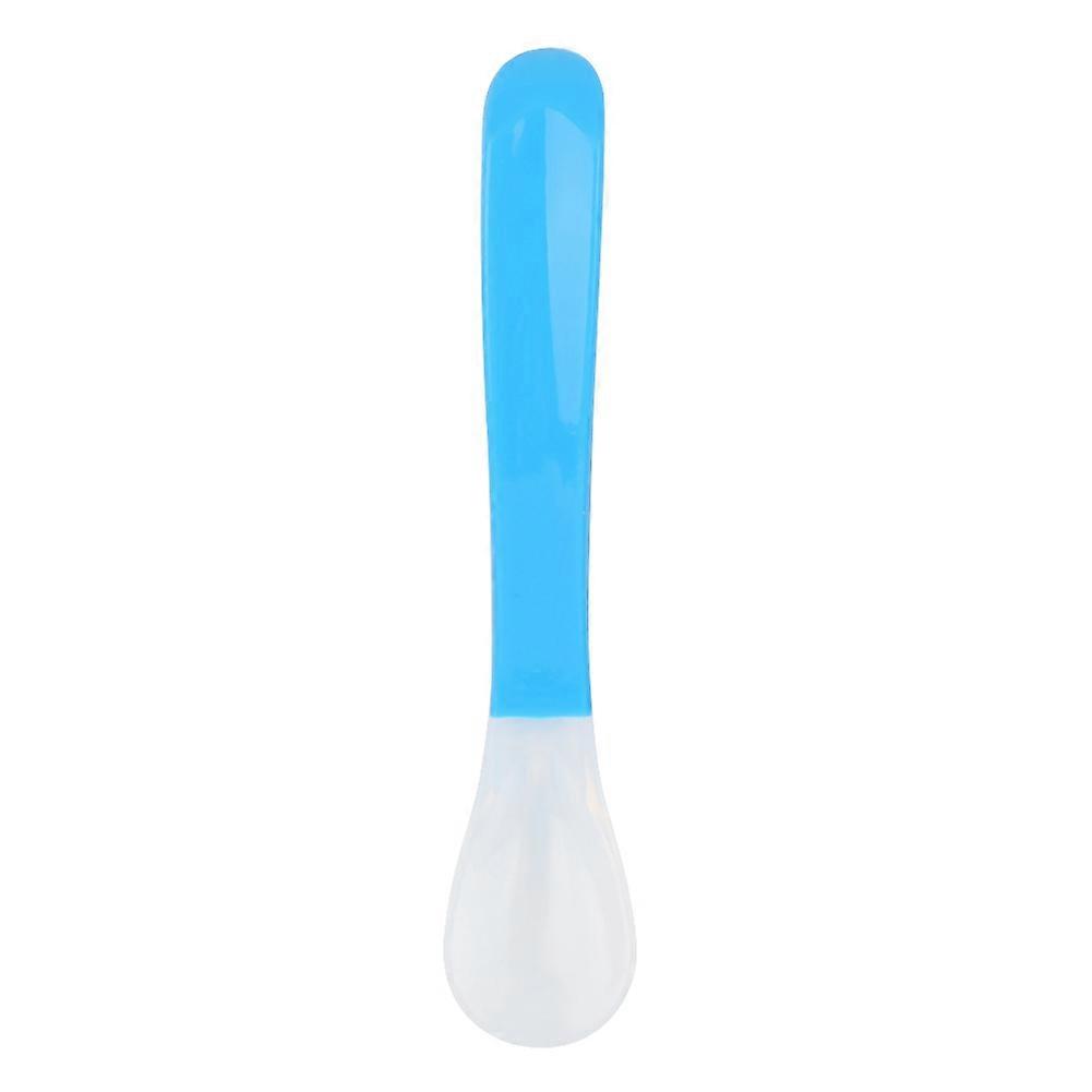 Silicone Handle Rice Spoon for Cooking, Durable Teaspoon Cutlery Set, Non-Stick Tableware, Easy Grip, Kitchen Utensils