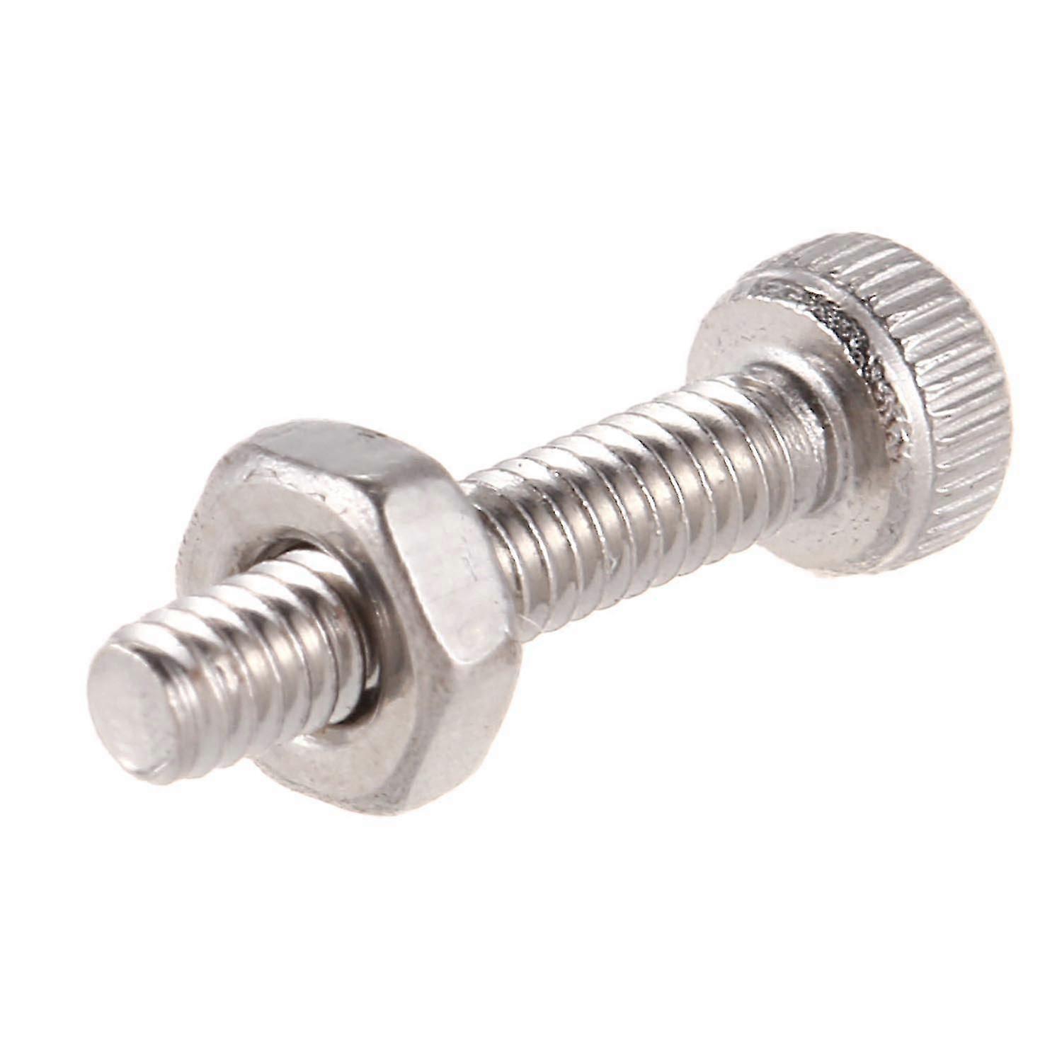 50Set M2x10mm Hex Socket Head Knurled Cap Screws Bolts Nut JP