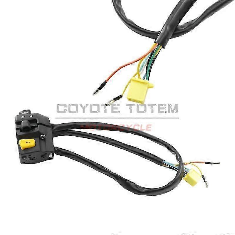 Motorcycle handlebar switch assembly is used for Suzuki GN250 GN 250 handle switch handlebar switch assembly left and right