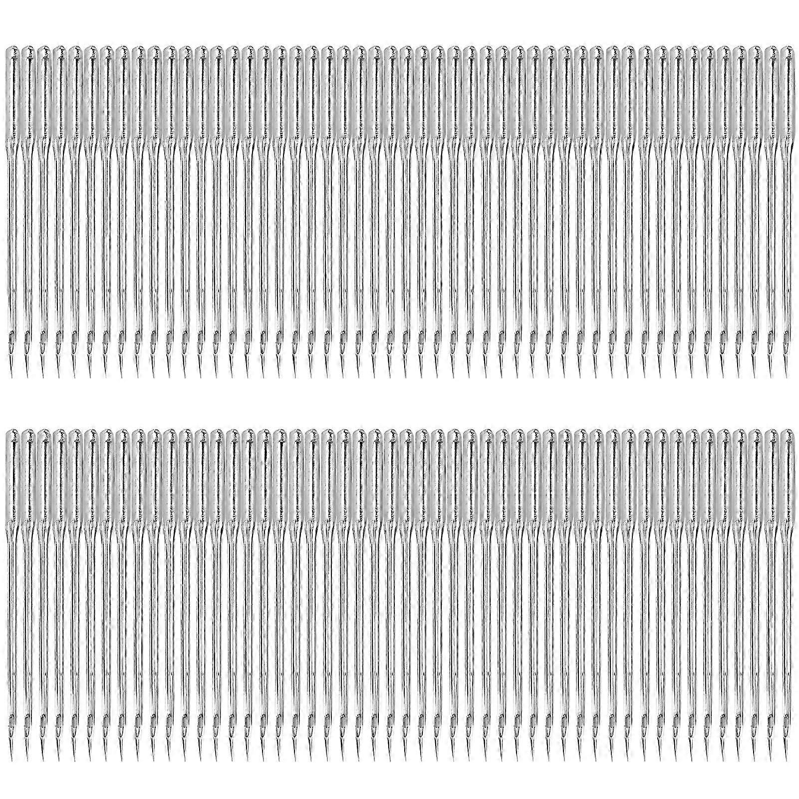 100 قطعة صلابة عالية الصلب المنزلية إبرة الخياطة آلة الخياطة الملحقات اللوازم نوع 16