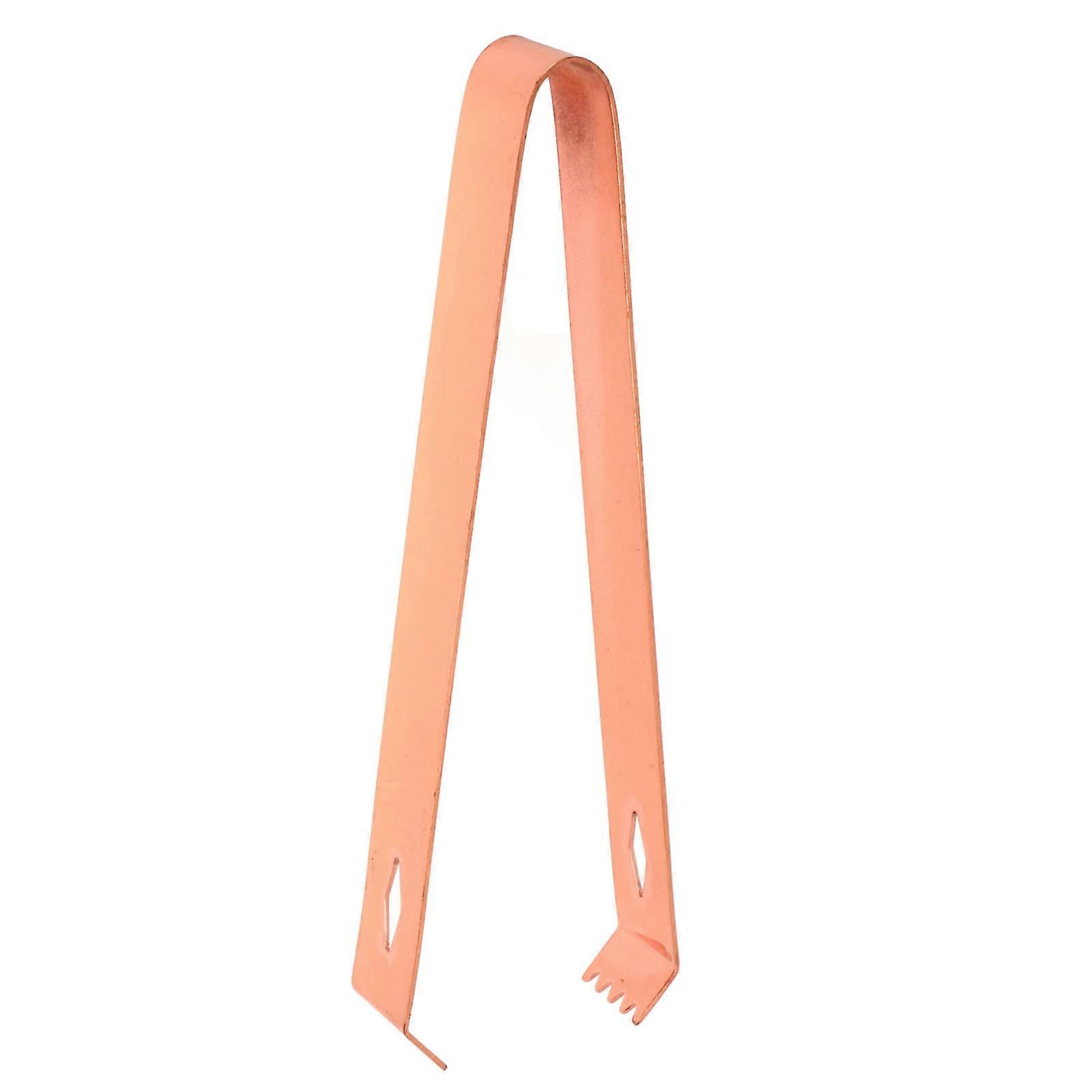 Ice Tongs With Strong Clamping Force, Durable Metal Material Ensures Longevity, Easy To Clean And Store, Perfect For Handling Ice Cubes, Sugar Cubes,